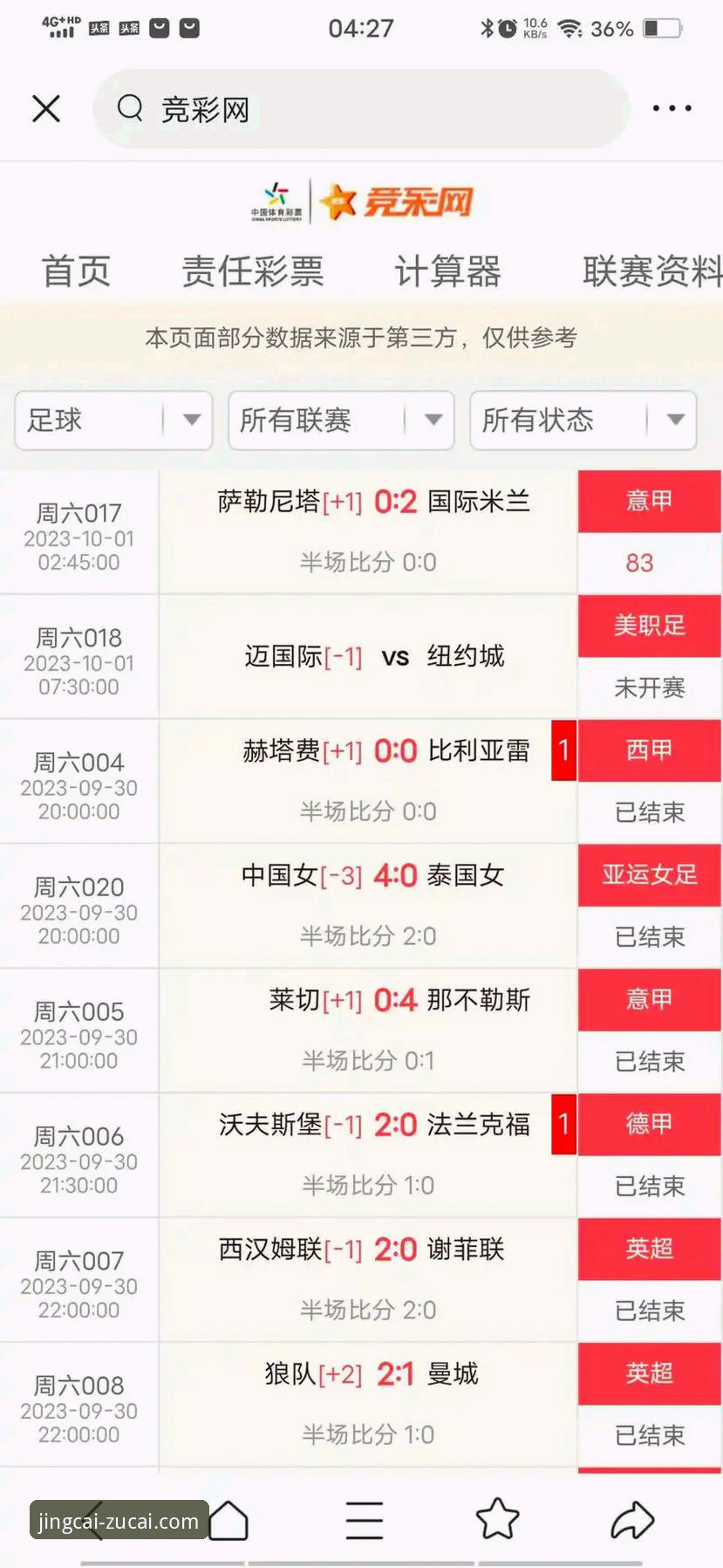 足彩网竞彩最新赛程实用指南：五大维度帮你选对平台